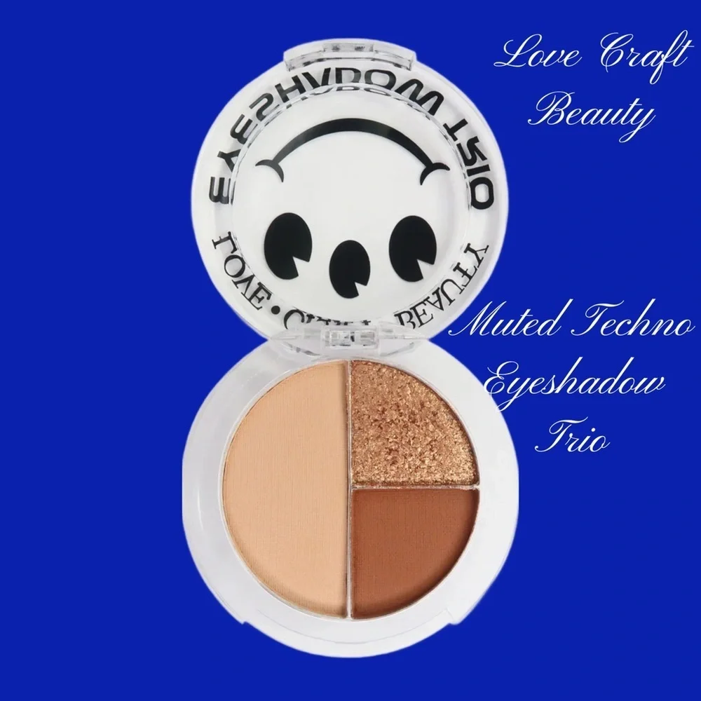 Love Craft Beauty Muted Techno Eyeshadow Trio